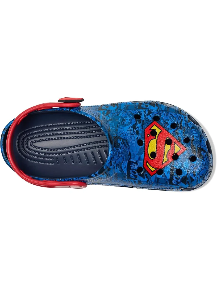 Сабо Crocs Kids Classic Superman Clogs — изображение 2 из 7, разноцветный