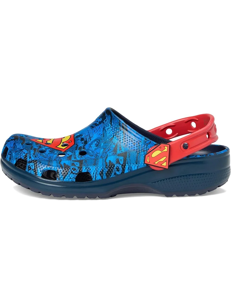 Сабо Crocs Kids Classic Superman Clogs — изображение 4 из 7, разноцветный