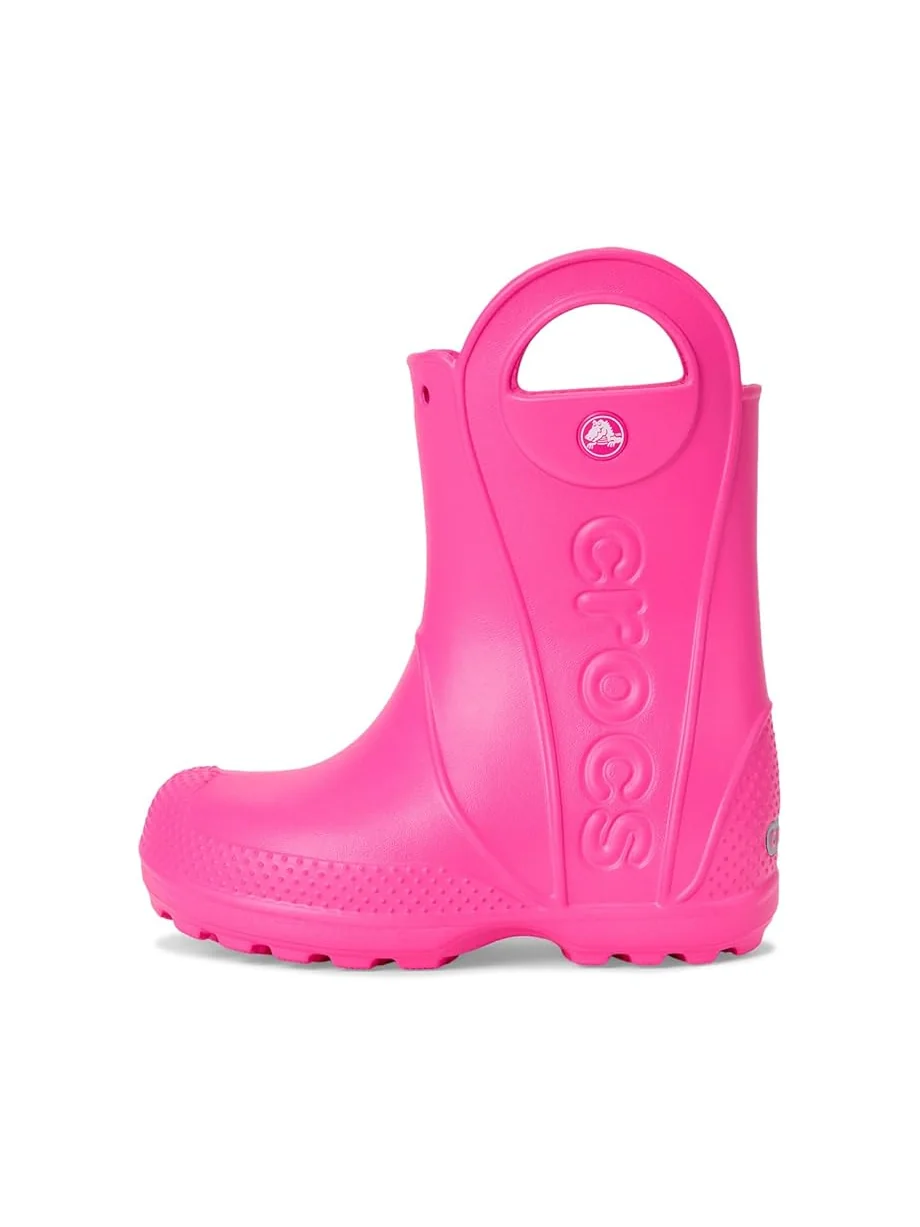 Ботинки Crocs Kids Handle It Rain Boots — изображение 4 из 7, розовый