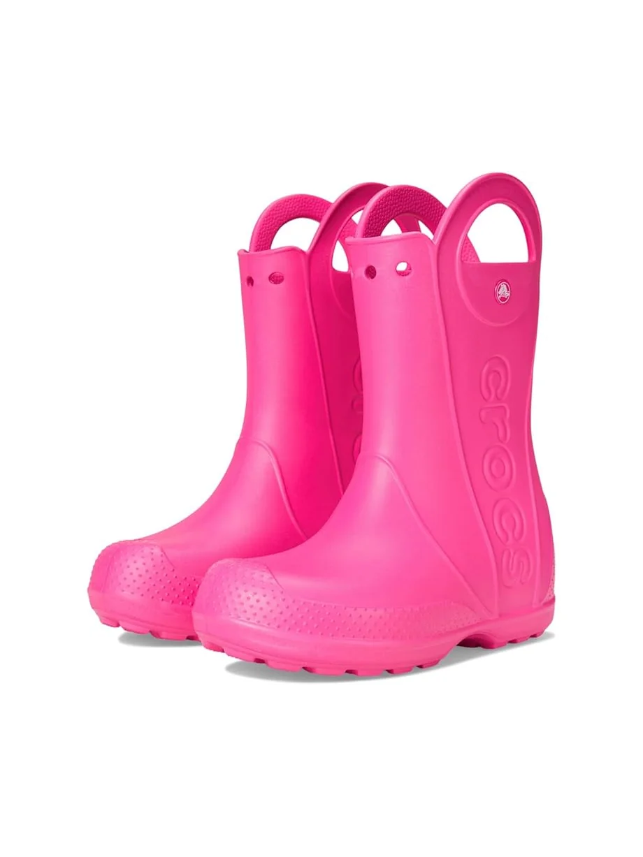 Ботинки Crocs Kids Handle It Rain Boots — розовый