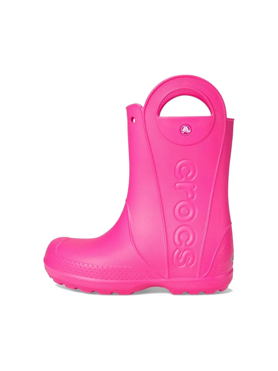 Ботинки Crocs Kids Handle It Rain Boots — изображение 4 из 7, розовый