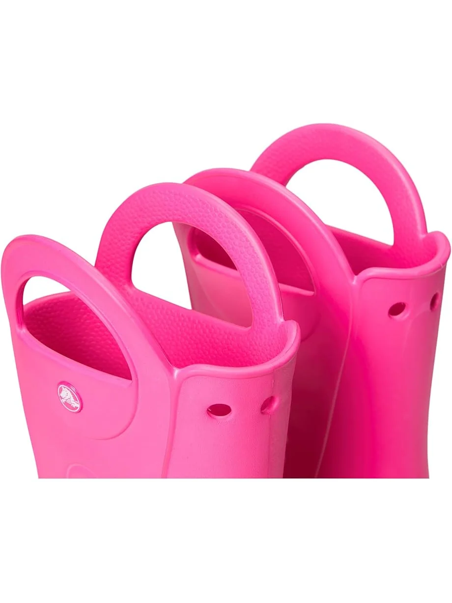 Ботинки Crocs Kids Handle It Rain Boots — изображение 6 из 7, розовый