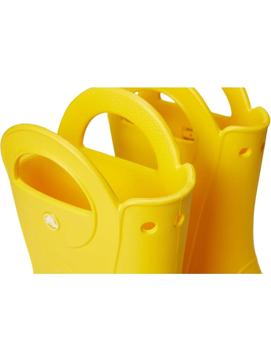 Ботинки Crocs Kids Handle It Rain Boots — изображение 6 из 7, желтый/желтый
