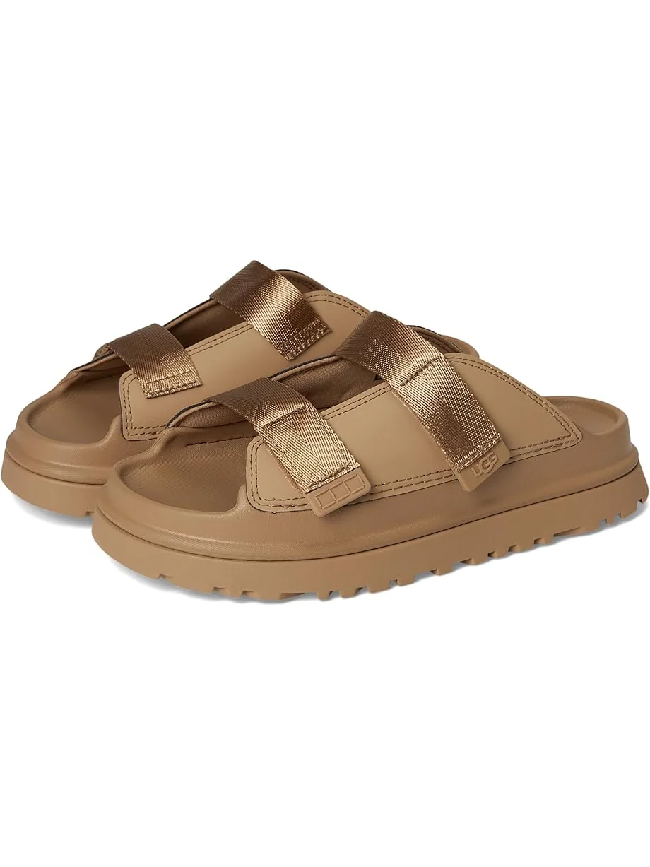 Сандалии UGG Kids Goldenglow Slide — изображение 1 из 7, темный песочный