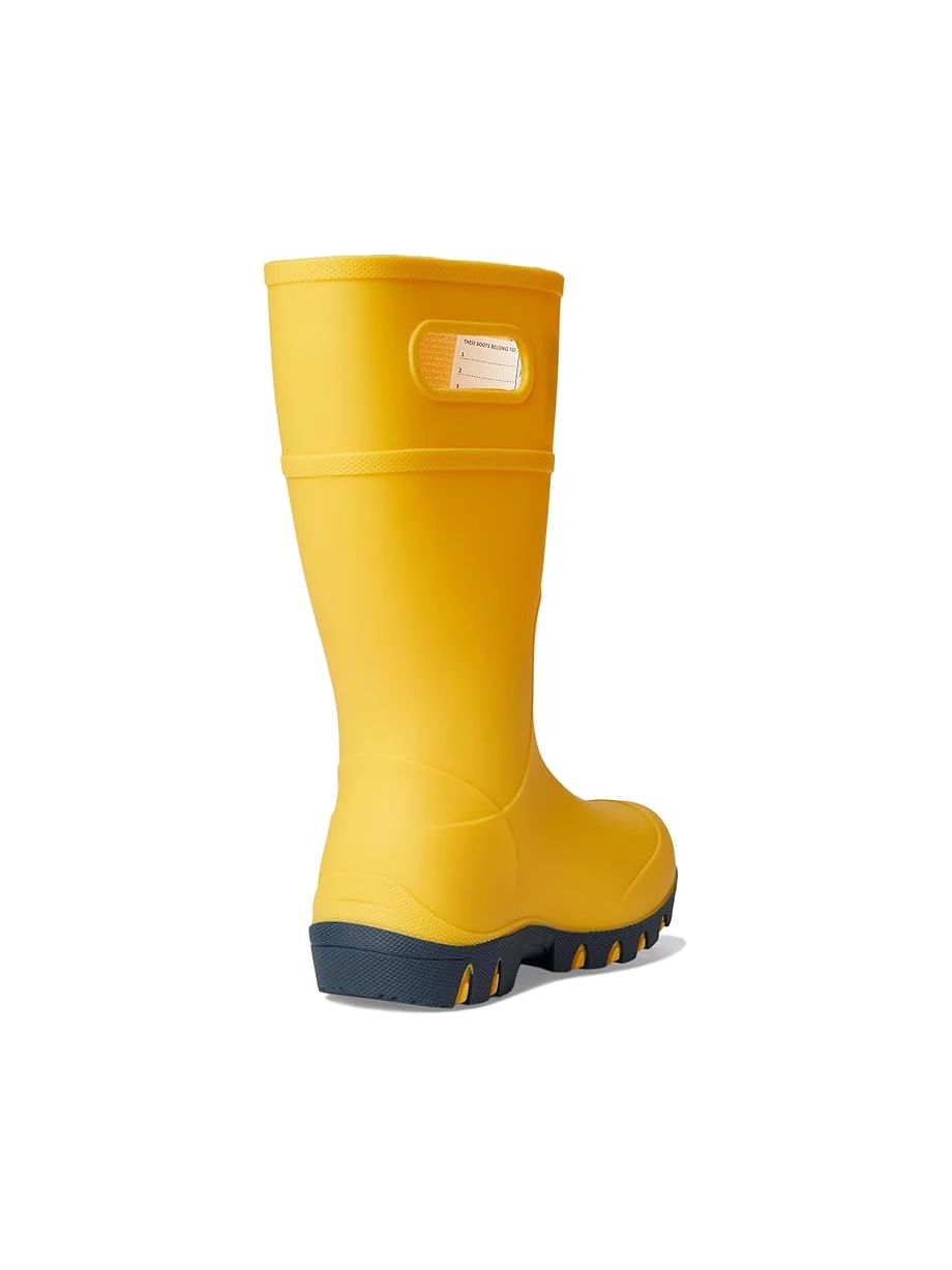 Ботинки Bogs Kids Essential Rain Tall — изображение 5 из 7, желтый
