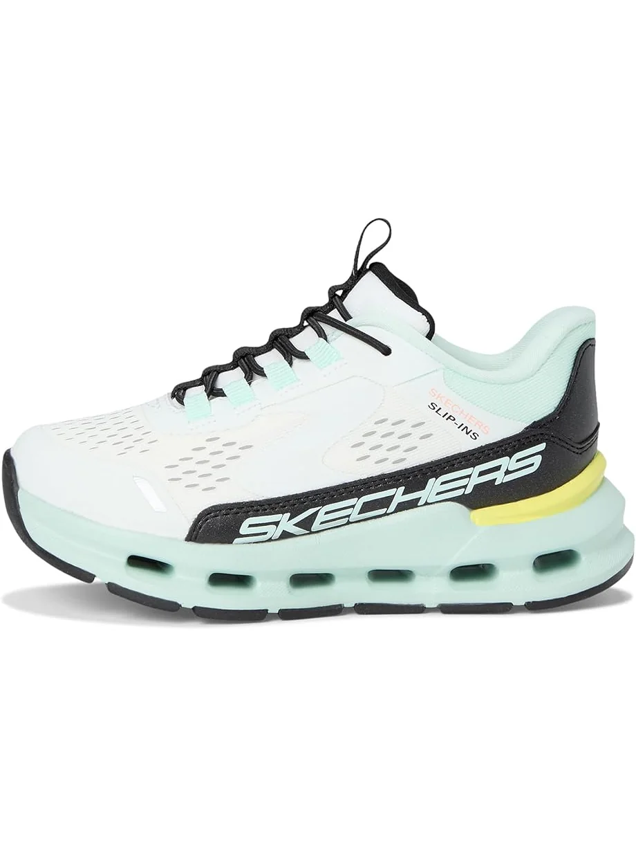 Кроссовки SKECHERS KIDS Skechers Hands Free Slip-ins, Glide-step + - Vista Lane 303654L — изображение 4 из 7, белый/черный