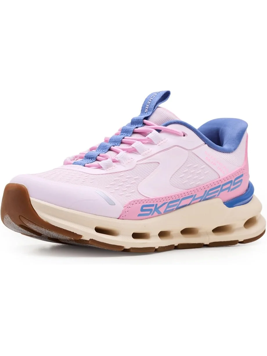 Женские кроссовки SKECHERS KIDS Hands Free Slip-Ins, Glide-Step + - Vista Lane 303654L (Little — изображение 1 из 6, розовый