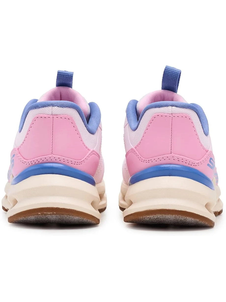 Женские кроссовки SKECHERS KIDS Hands Free Slip-Ins, Glide-Step + - Vista Lane 303654L (Little — изображение 6 из 6, розовый