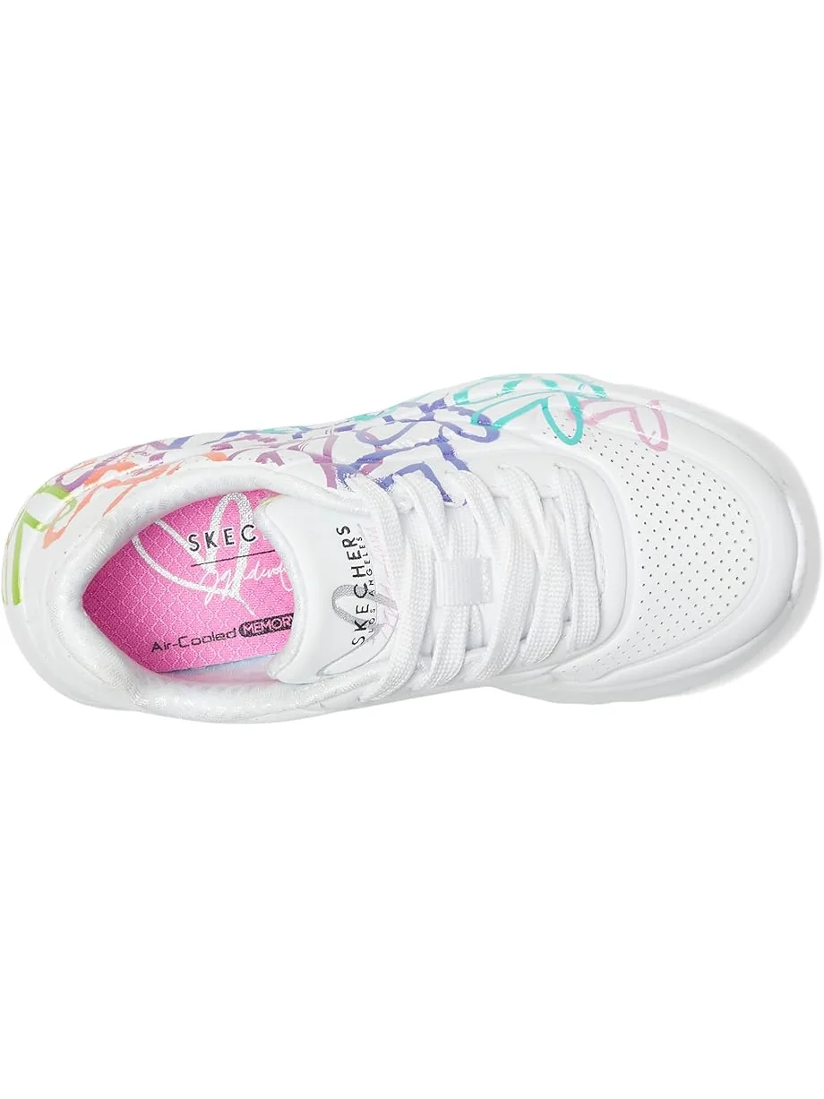 Кроссовки SKECHERS KIDS Skechers X James Goldcrown-Uno Lite 314098L — изображение 2 из 7, белый/мульти