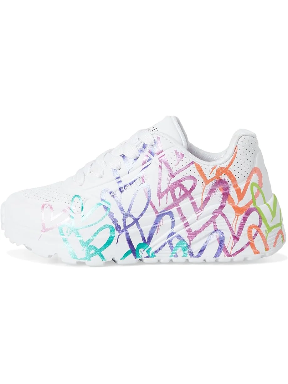 Кроссовки SKECHERS KIDS Skechers X James Goldcrown-Uno Lite 314098L — изображение 4 из 7, белый/мульти