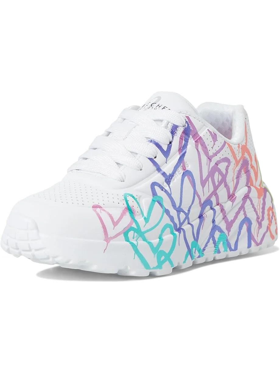 Кроссовки SKECHERS KIDS Skechers X James Goldcrown-Uno Lite 314098L — изображение 7 из 7, белый/мульти