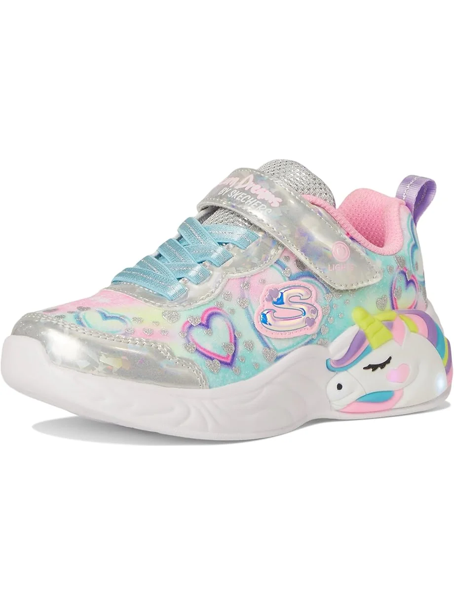 Кроссовки SKECHERS KIDS Unicorn Dreams 303063l — изображение 7 из 7, серебристый/мульти