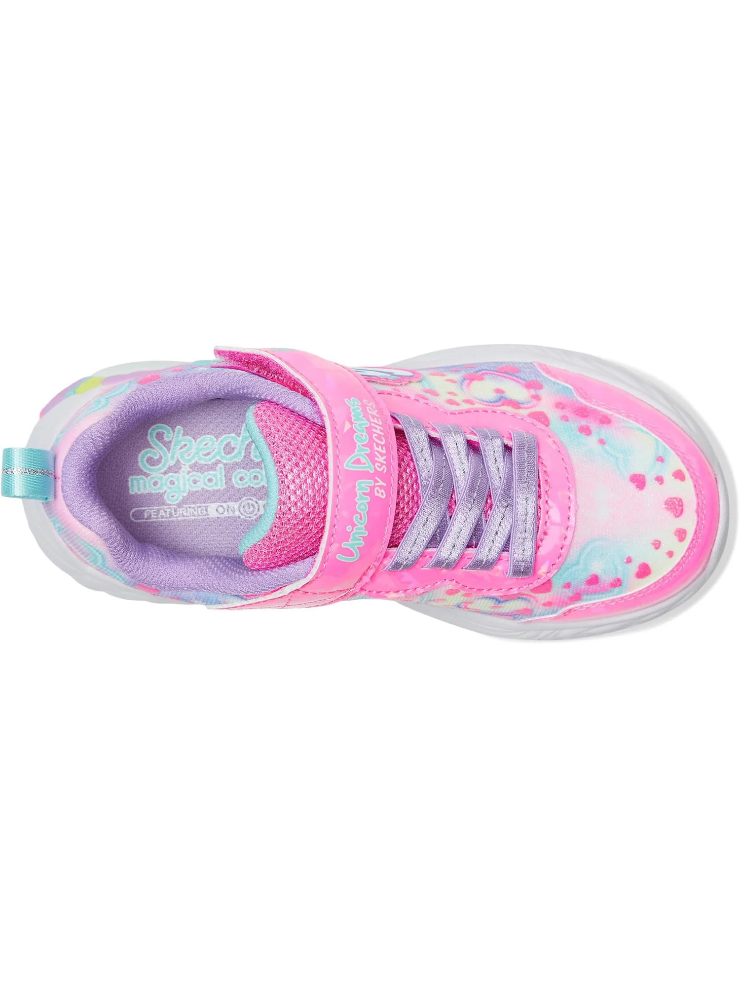 Кроссовки SKECHERS KIDS Unicorn Dreams 303063l — изображение 2 из 7, розовый/мульти