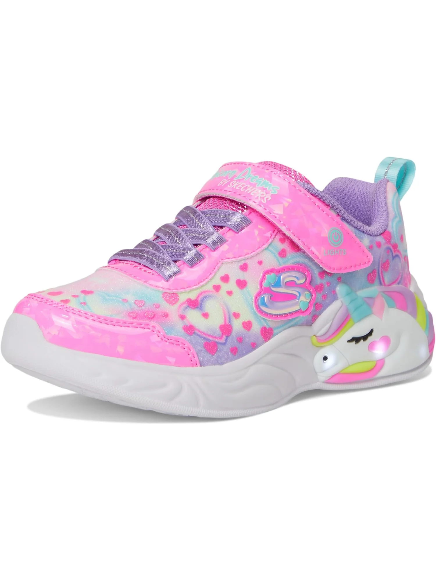 Кроссовки SKECHERS KIDS Unicorn Dreams 303063l — изображение 7 из 7, розовый/мульти