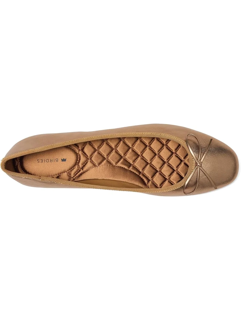 Балетки Birdies Hummingbird Leather Flat — изображение 2 из 7, винтажный золотистый