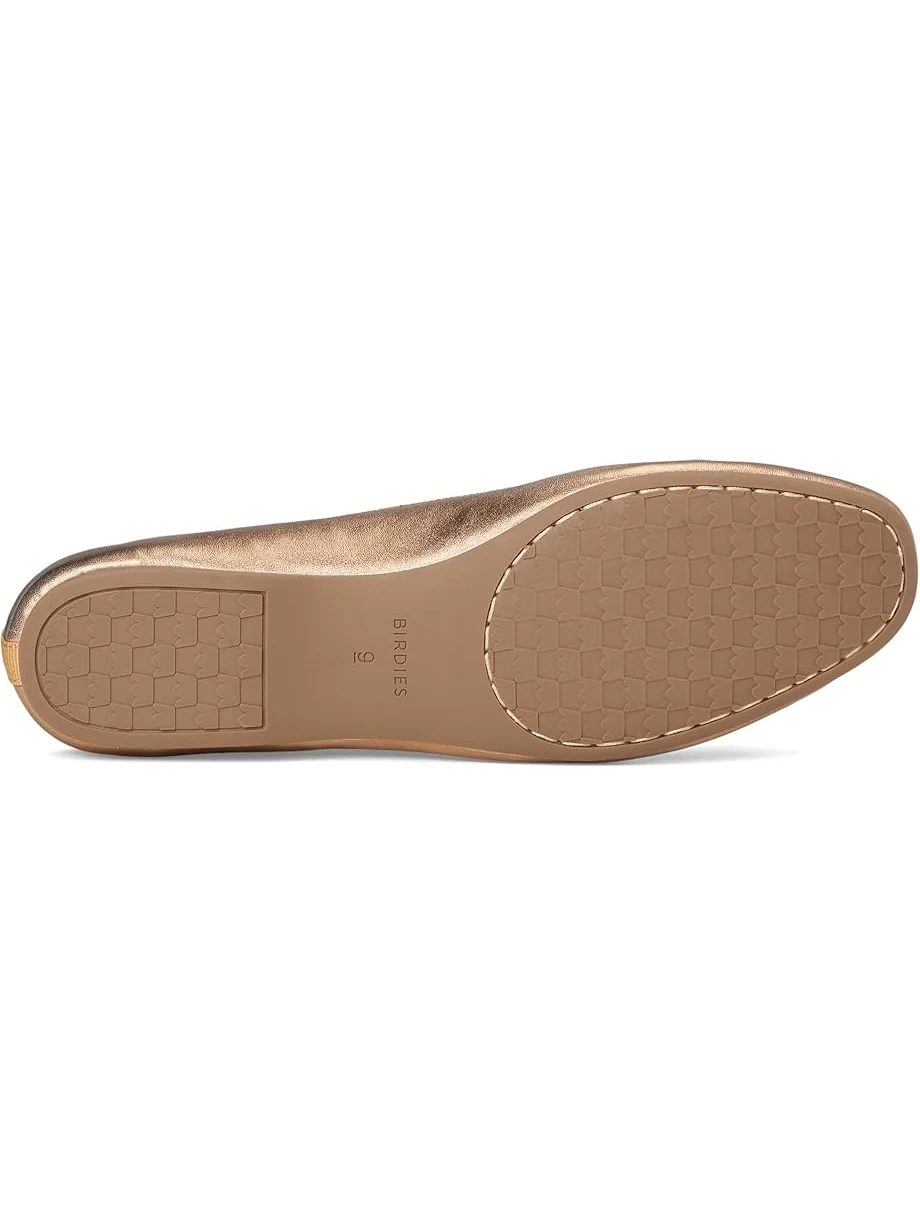 Балетки Birdies Hummingbird Leather Flat — изображение 3 из 7, винтажный золотистый