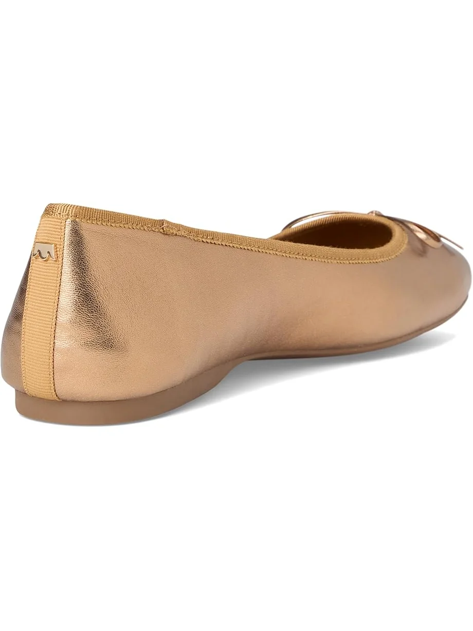 Балетки Birdies Hummingbird Leather Flat — изображение 5 из 7, винтажный золотистый