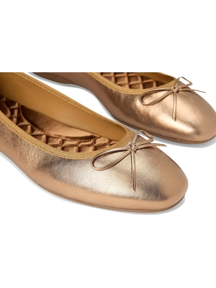 Балетки Birdies Hummingbird Leather Flat — изображение 6 из 7, винтажный золотистый