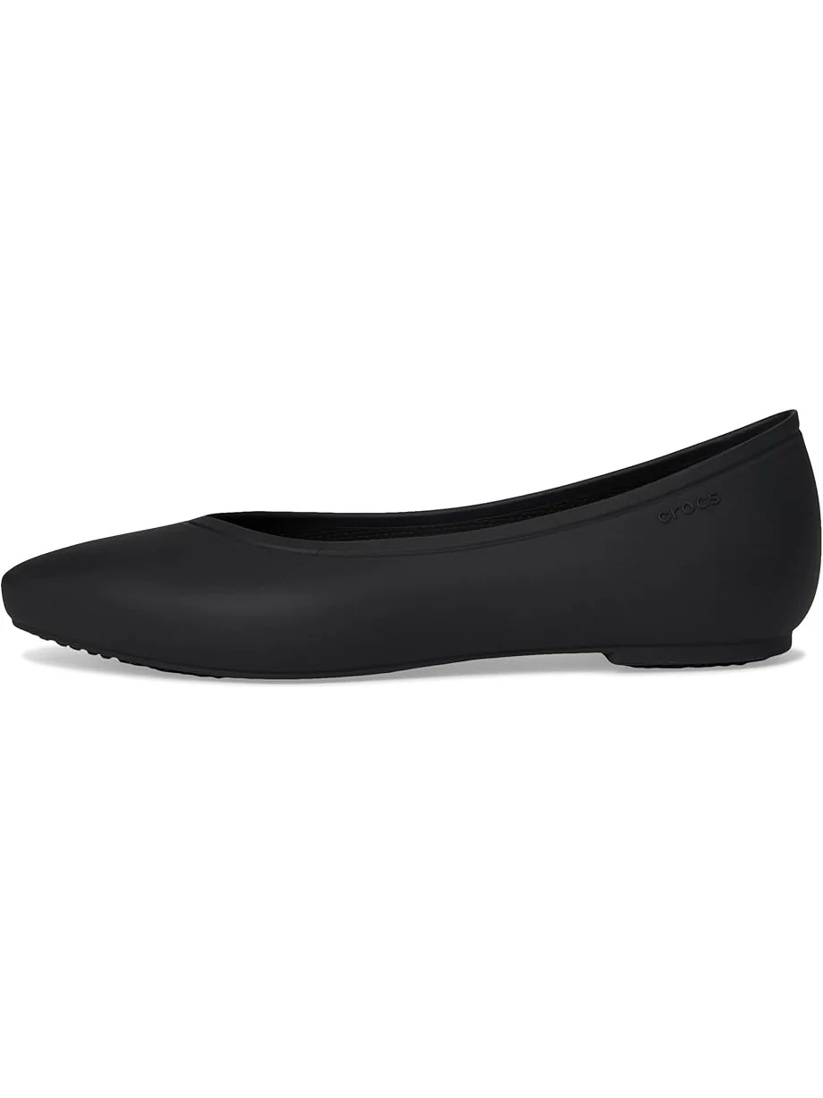 Балетки Crocs Work On the Clock Work Flats — изображение 4 из 7, черный