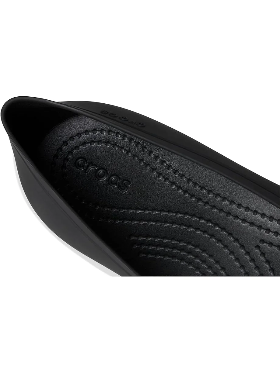 Балетки Crocs Work On the Clock Work Flats — изображение 6 из 7, черный