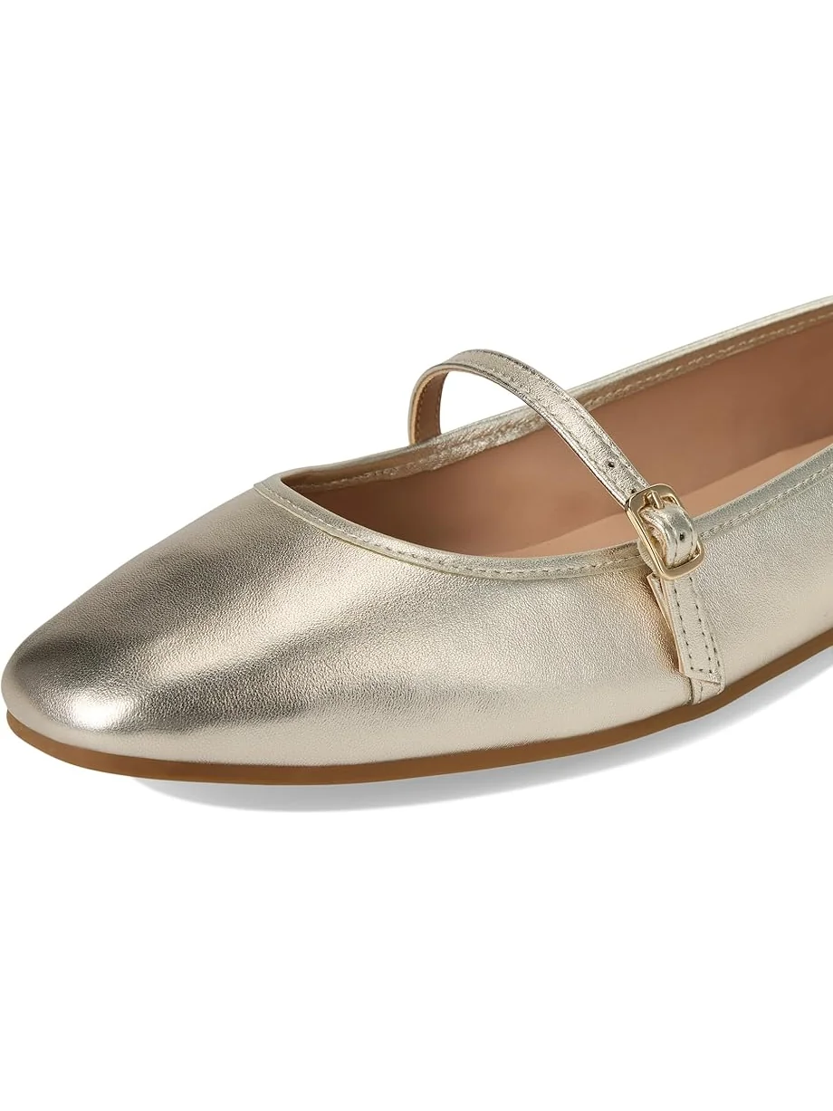 Балетки Cole Haan Yelena Maryjane Ballets — изображение 6 из 7, золотистый