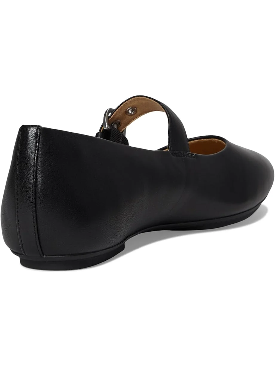 Балетки FitFlop Delicato Soft Leather Mary Janes — изображение 5 из 7, черный