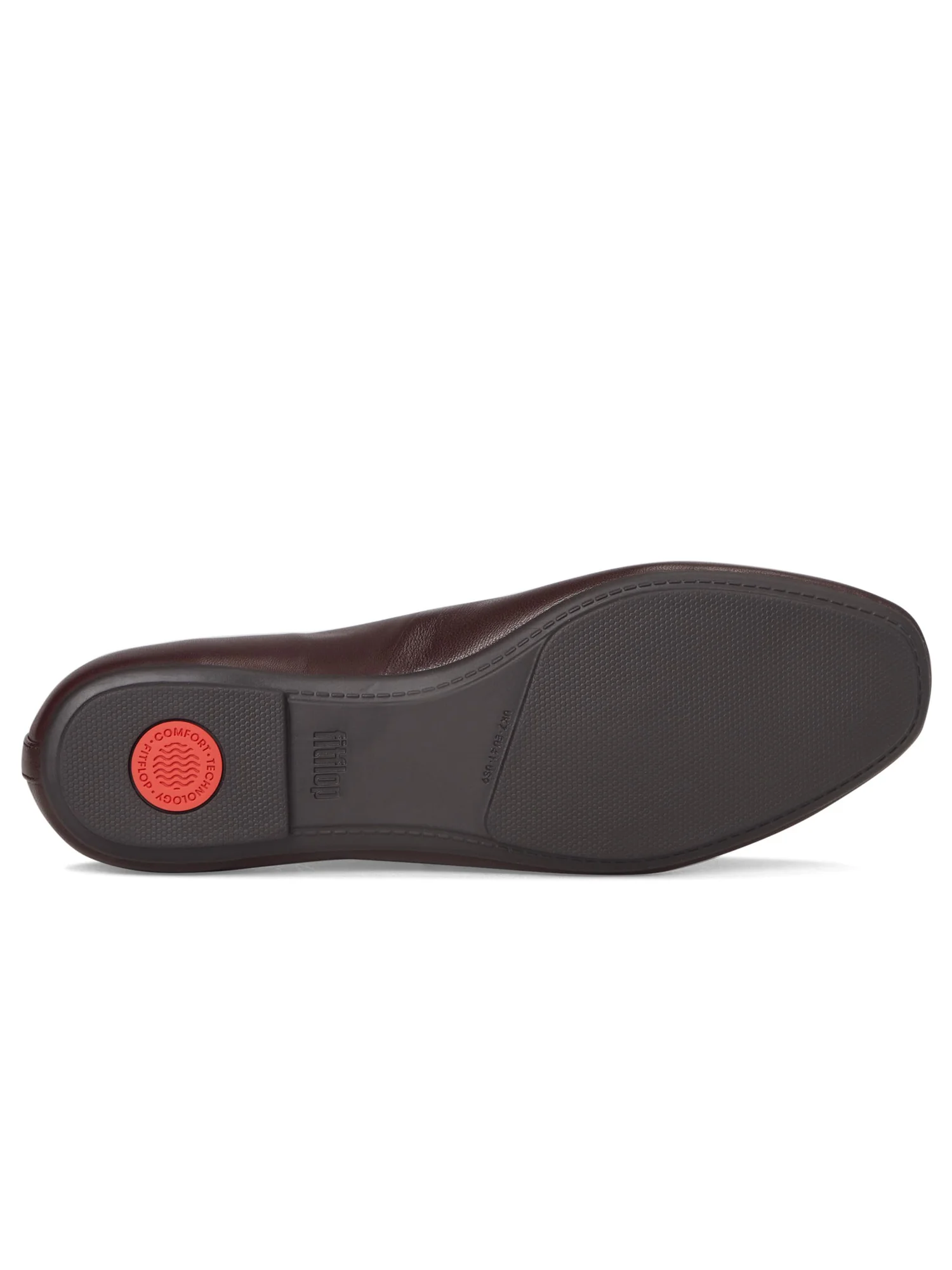 Балетки FitFlop Delicato Soft Leather Mary Janes — изображение 3 из 7, шоколад
