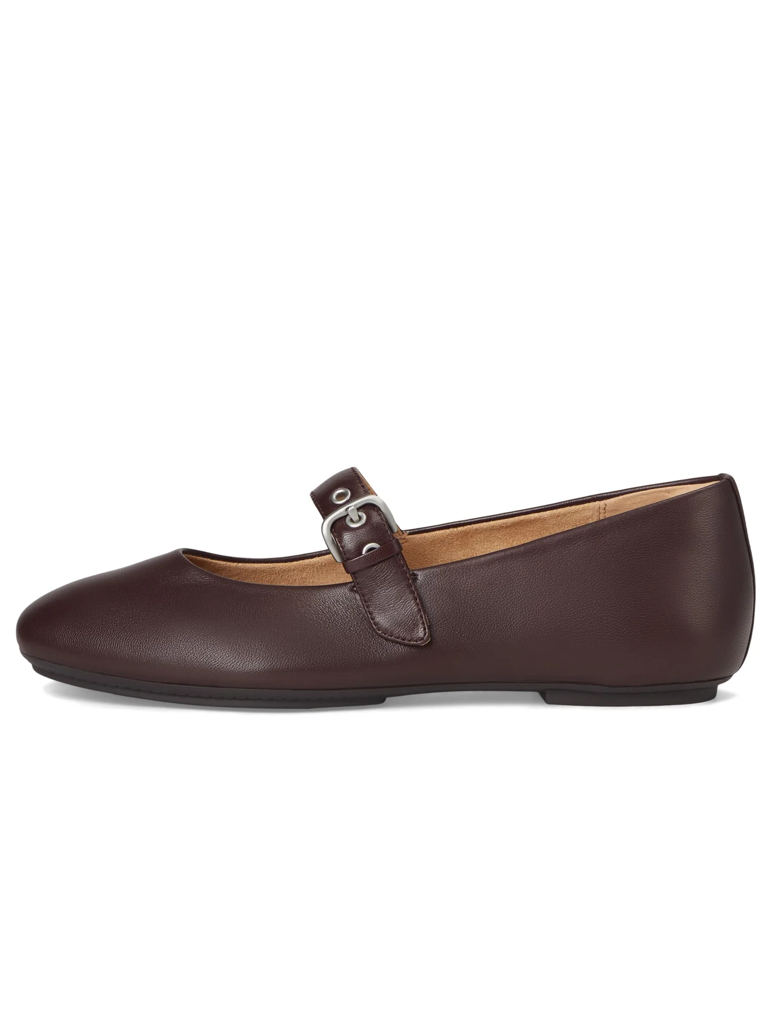 Балетки FitFlop Delicato Soft Leather Mary Janes — изображение 4 из 7, шоколад