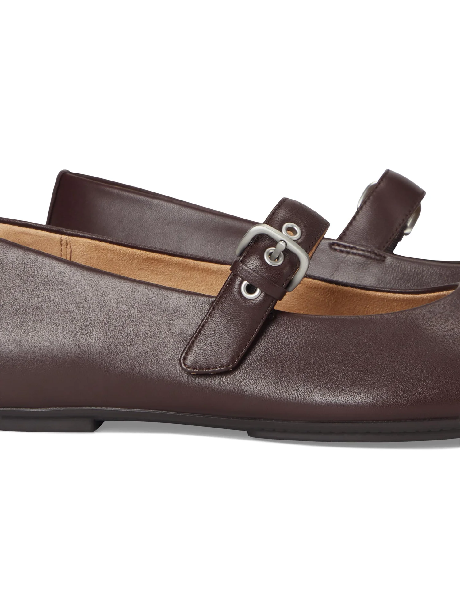 Балетки FitFlop Delicato Soft Leather Mary Janes — изображение 6 из 7, шоколад