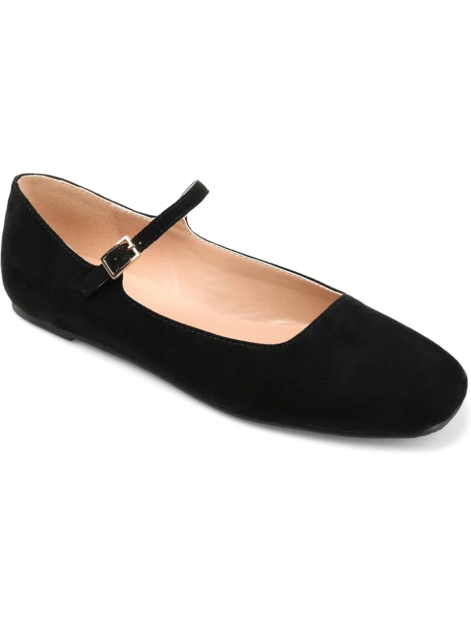 Балетки Journee Collection Carrie Flat — изображение 1 из 7, черный