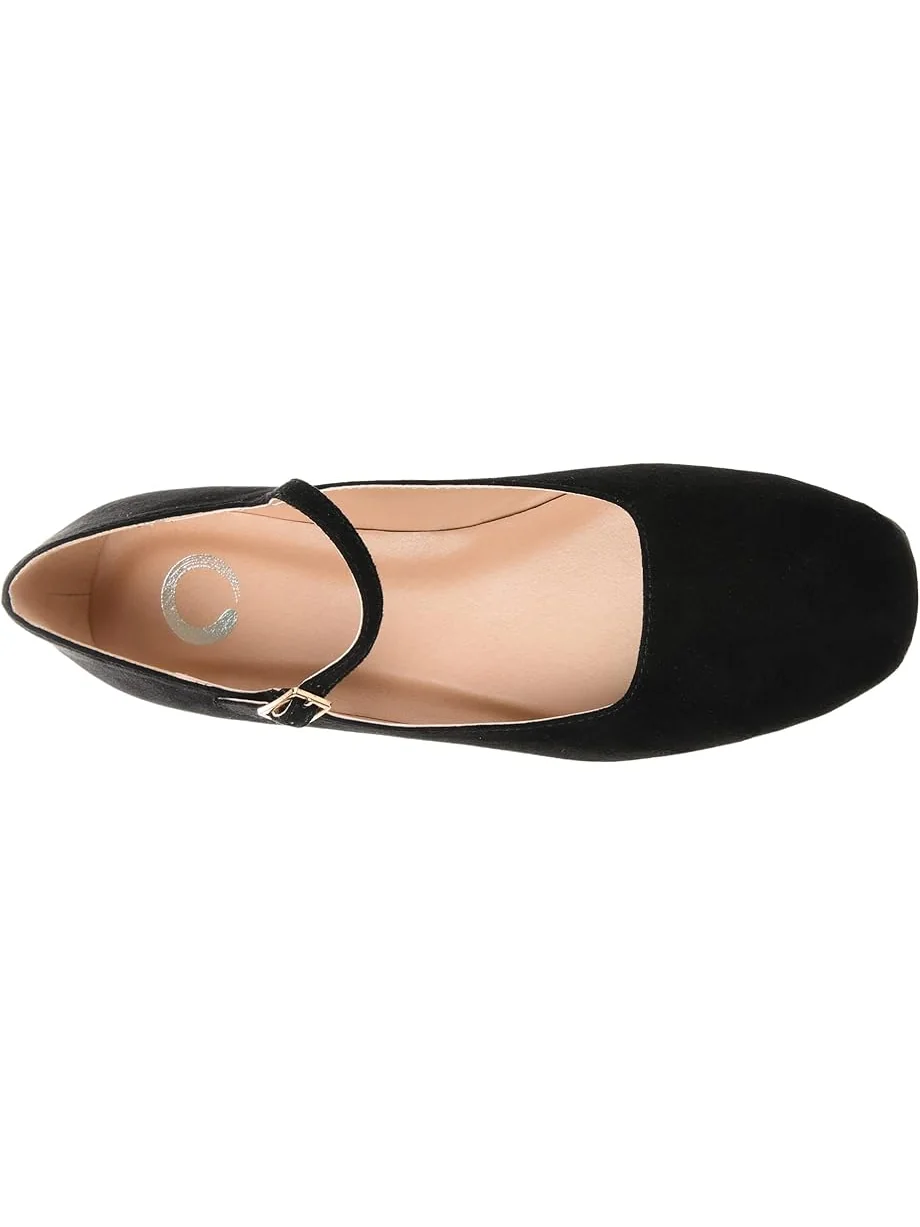 Балетки Journee Collection Carrie Flat — изображение 2 из 7, черный