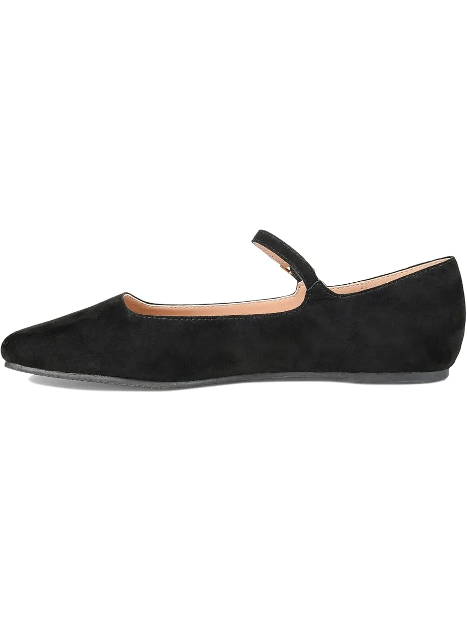 Балетки Journee Collection Carrie Flat — изображение 4 из 7, черный