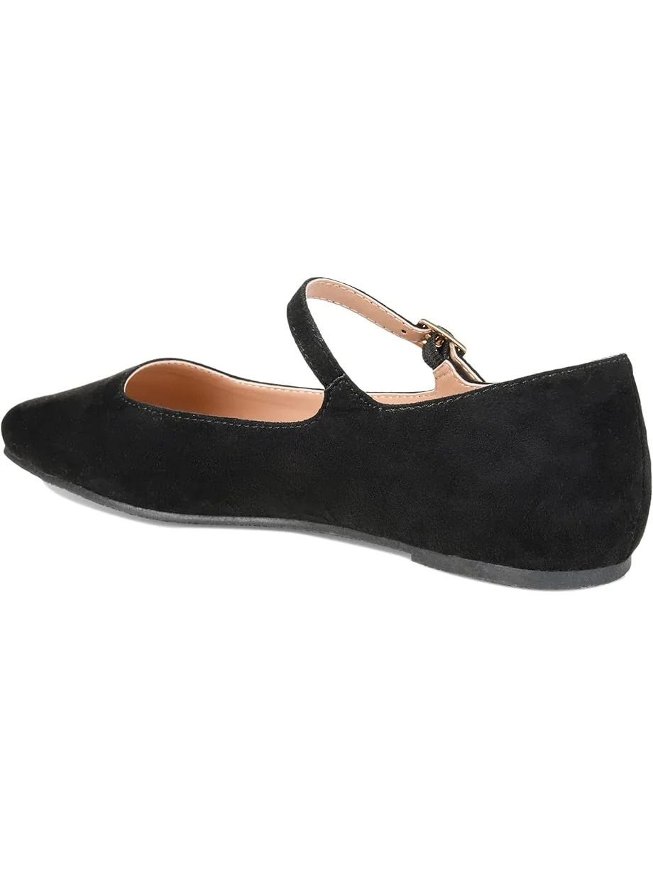Балетки Journee Collection Carrie Flat — изображение 5 из 7, черный
