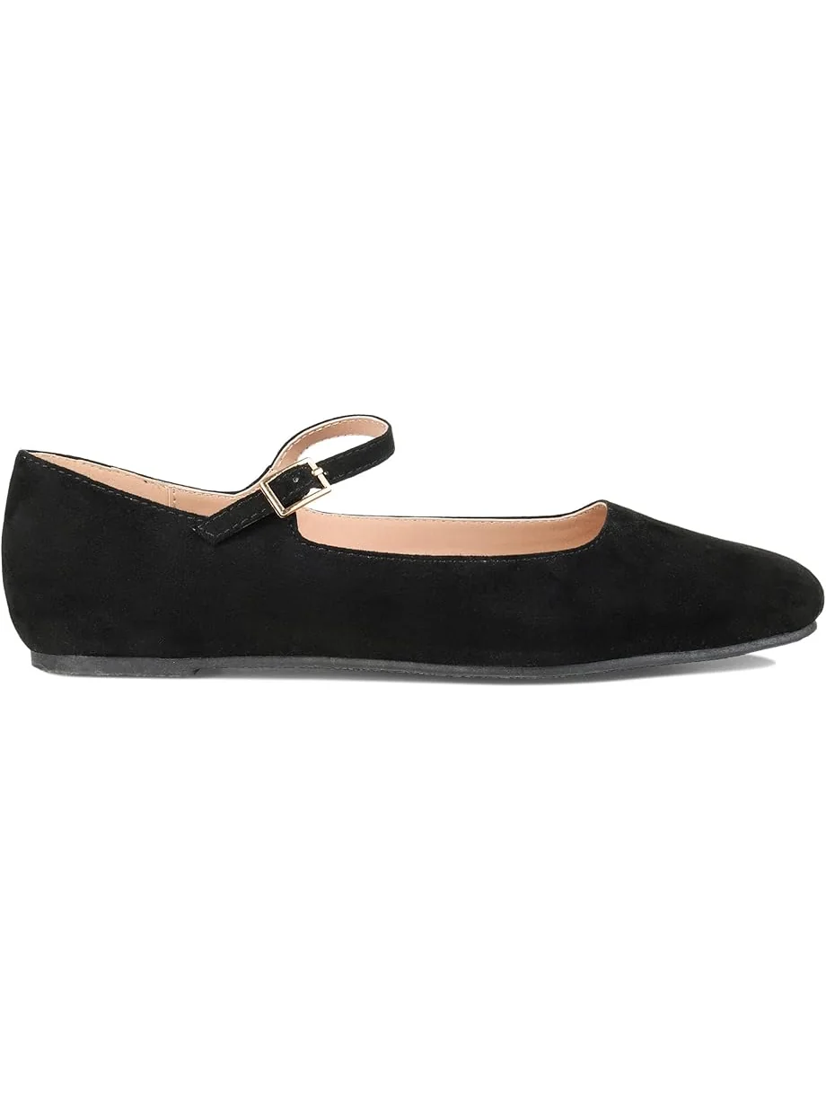 Балетки Journee Collection Carrie Flat — изображение 6 из 7, черный