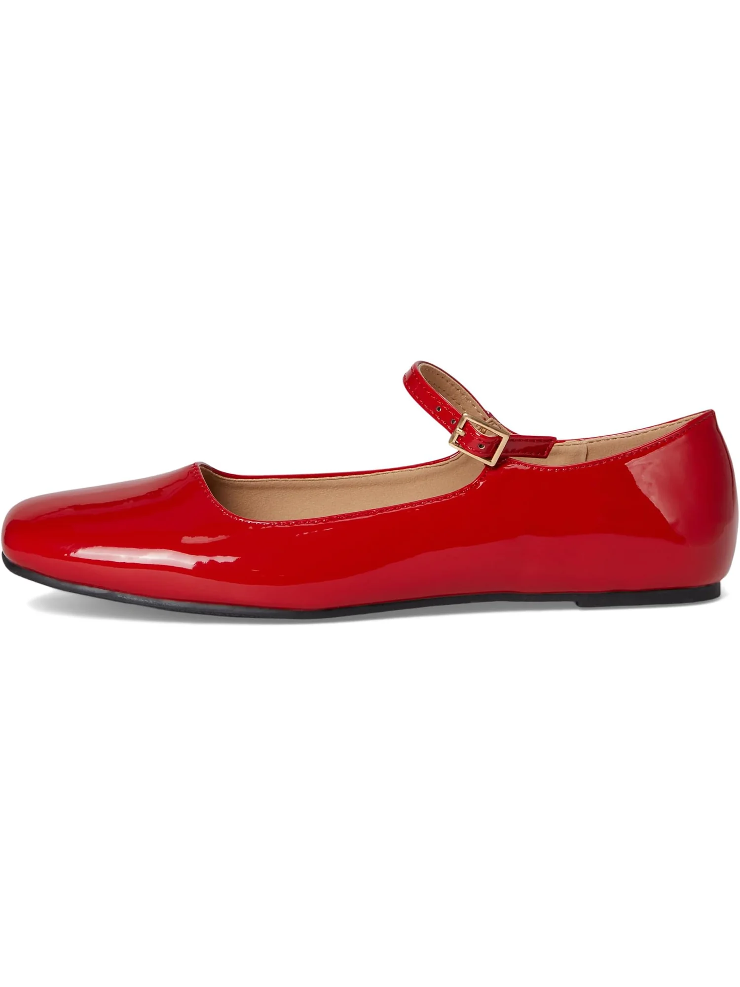 Балетки Journee Collection Carrie Flat — изображение 4 из 7, красный