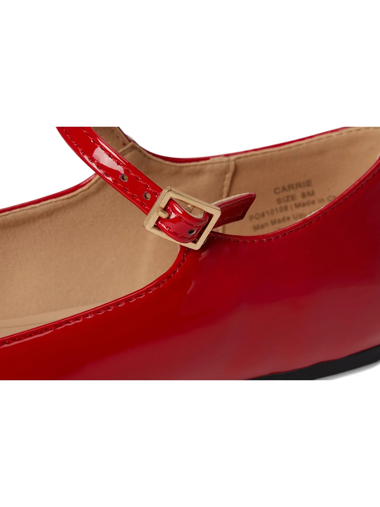 Балетки Journee Collection Carrie Flat — изображение 6 из 7, красный