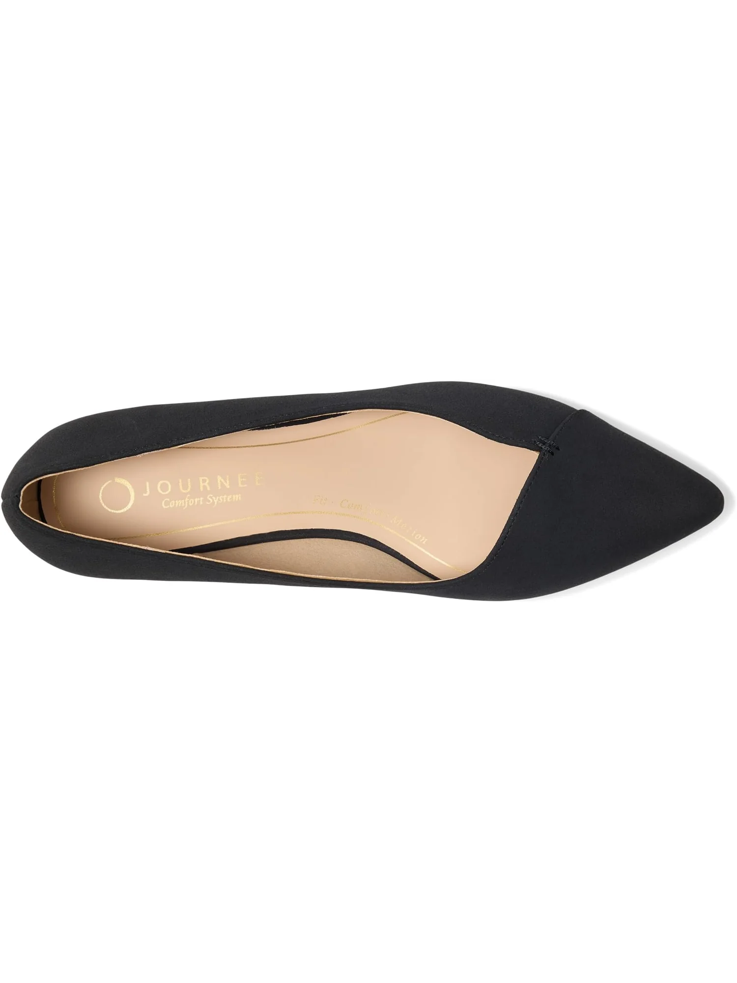 Балетки Journee Collection Women's Carmin — изображение 2 из 7, черный