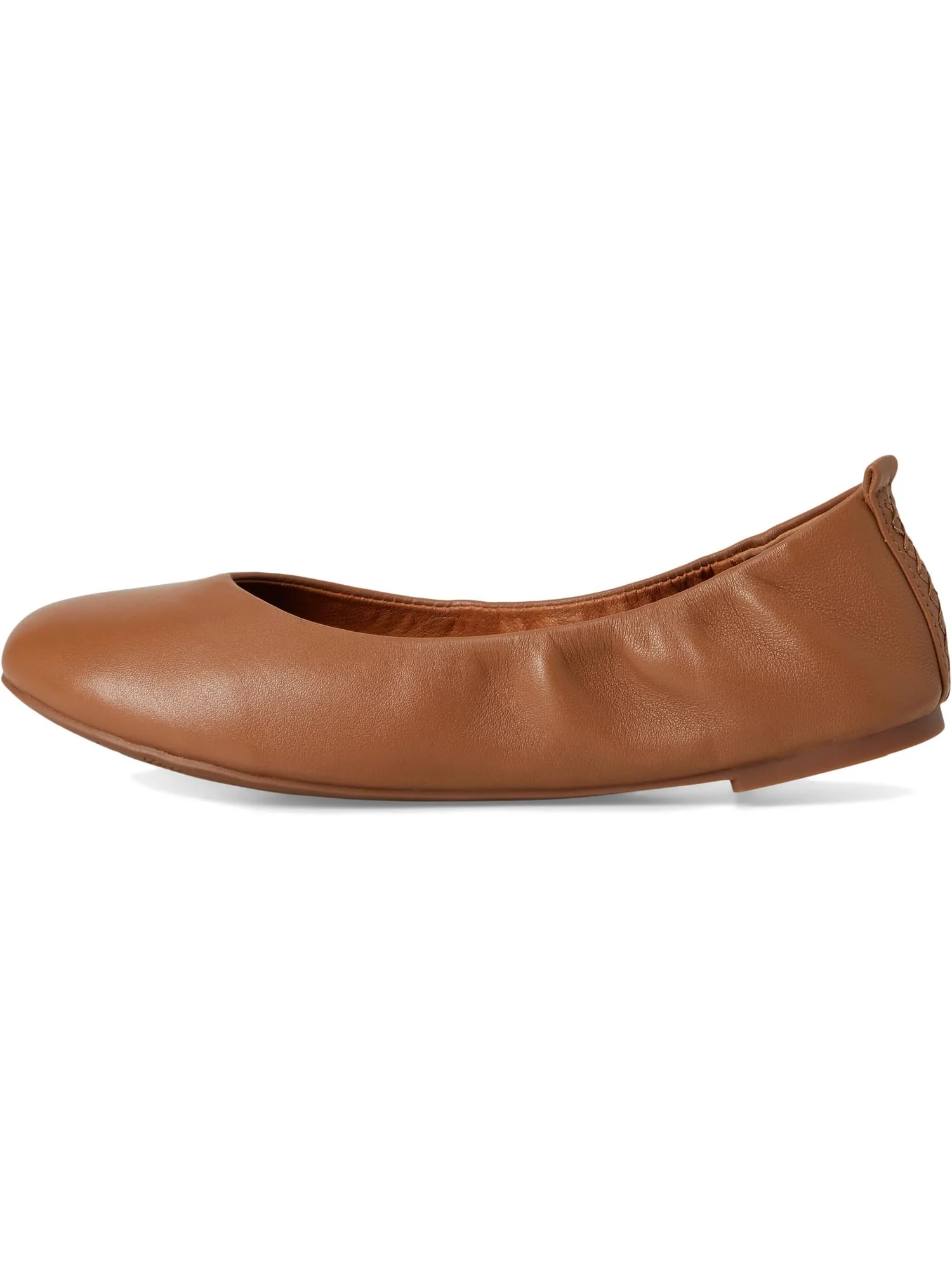 Балетки Lucky Brand Emmielou Leather Ballet Flat — изображение 4 из 7, миндальный