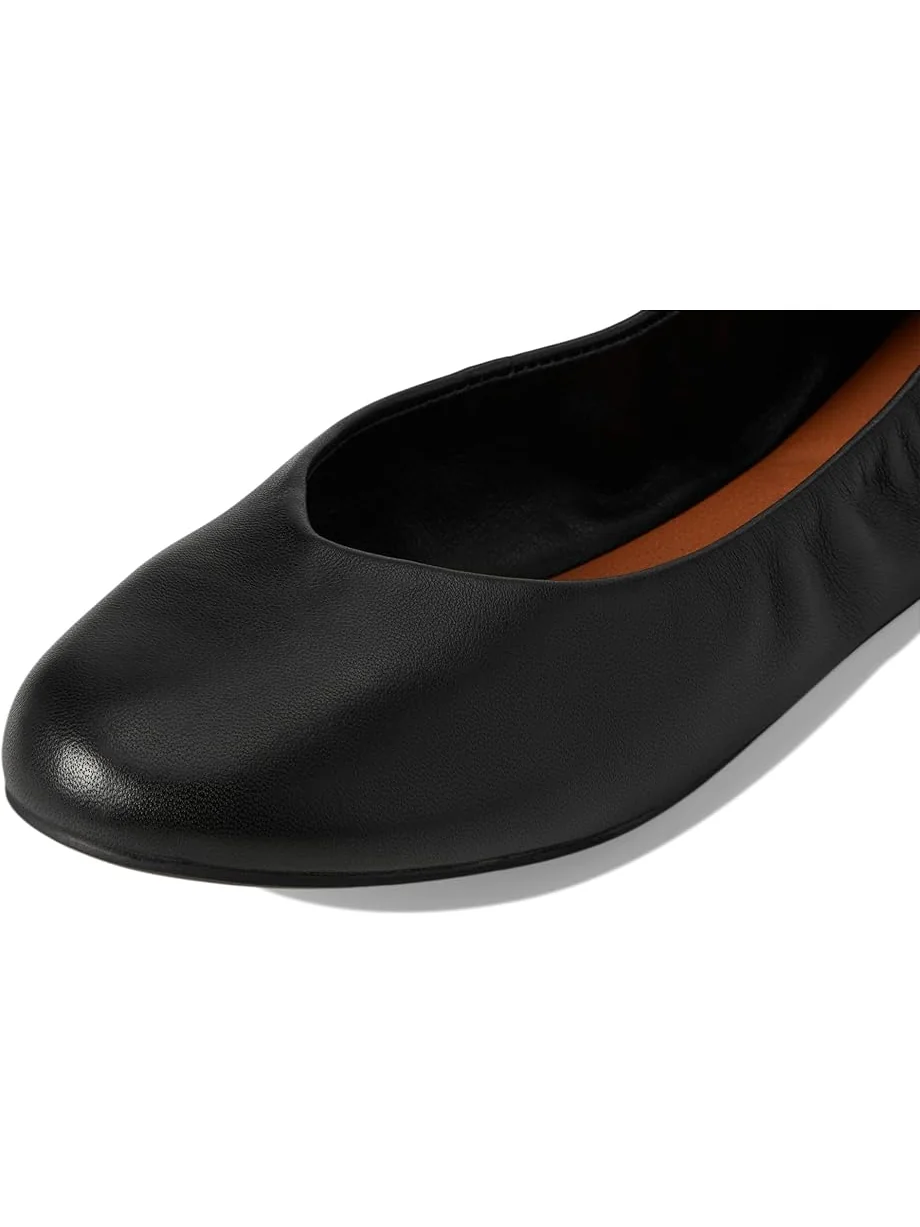 Балетки Lucky Brand Emmielou Leather Ballet Flat — изображение 6 из 7, черный