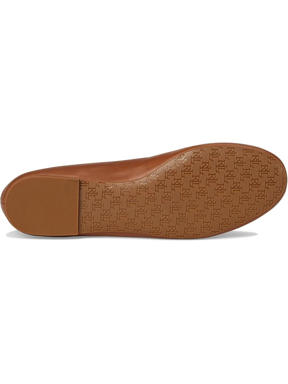 Балетки Lauren Ralph Lauren Jayna Flat — изображение 3 из 7, глубокий бежевый