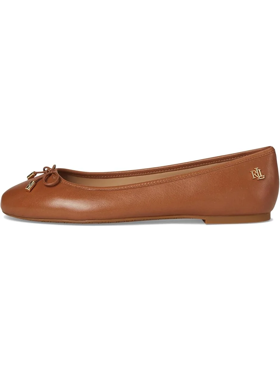 Балетки Lauren Ralph Lauren Jayna Flat — изображение 4 из 7, глубокий бежевый