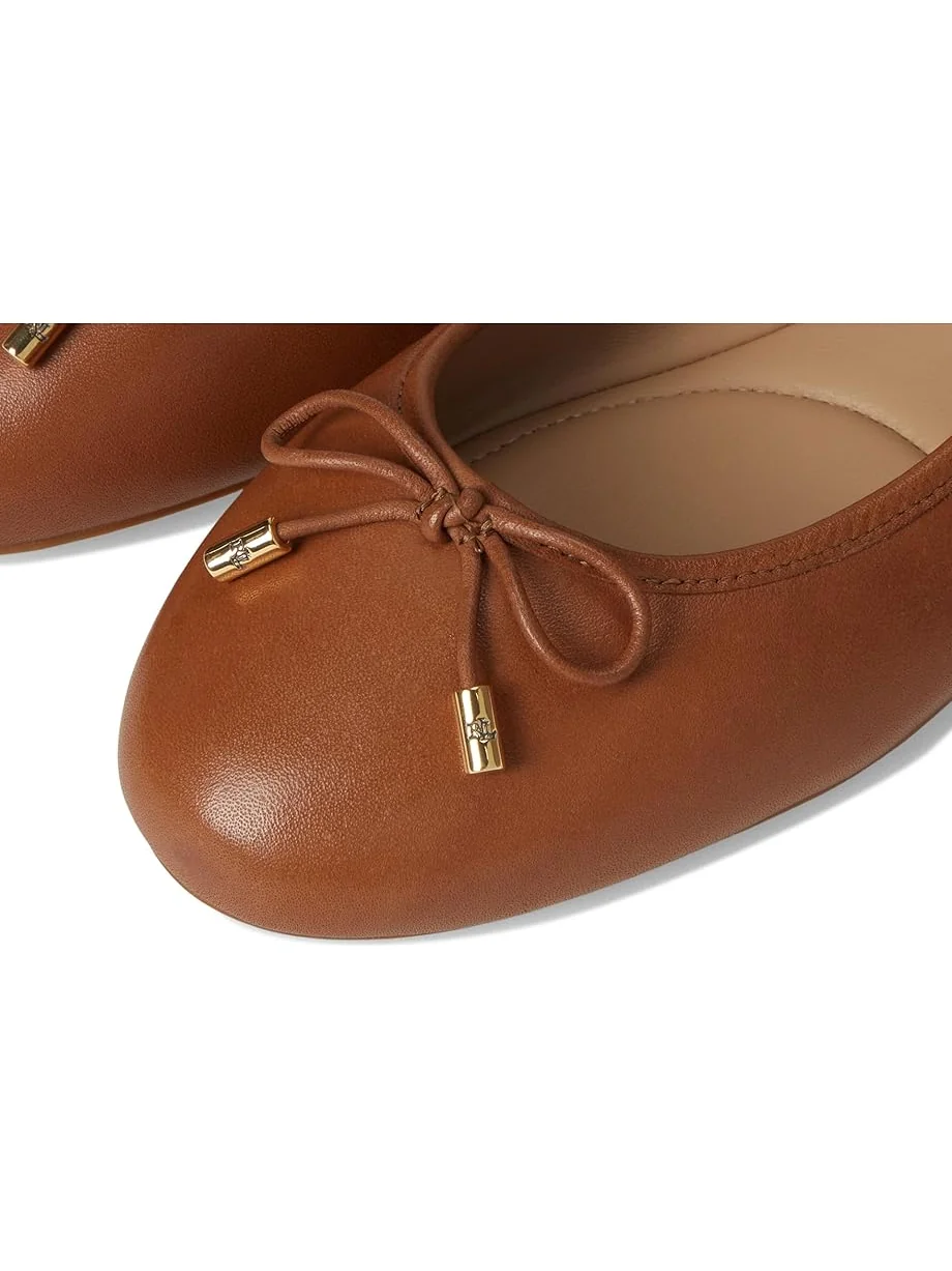 Балетки Lauren Ralph Lauren Jayna Flat — изображение 6 из 7, глубокий бежевый