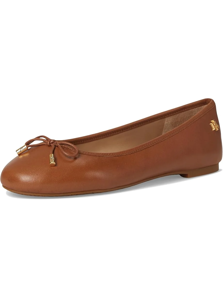 Балетки Lauren Ralph Lauren Jayna Flat — изображение 7 из 7, глубокий бежевый