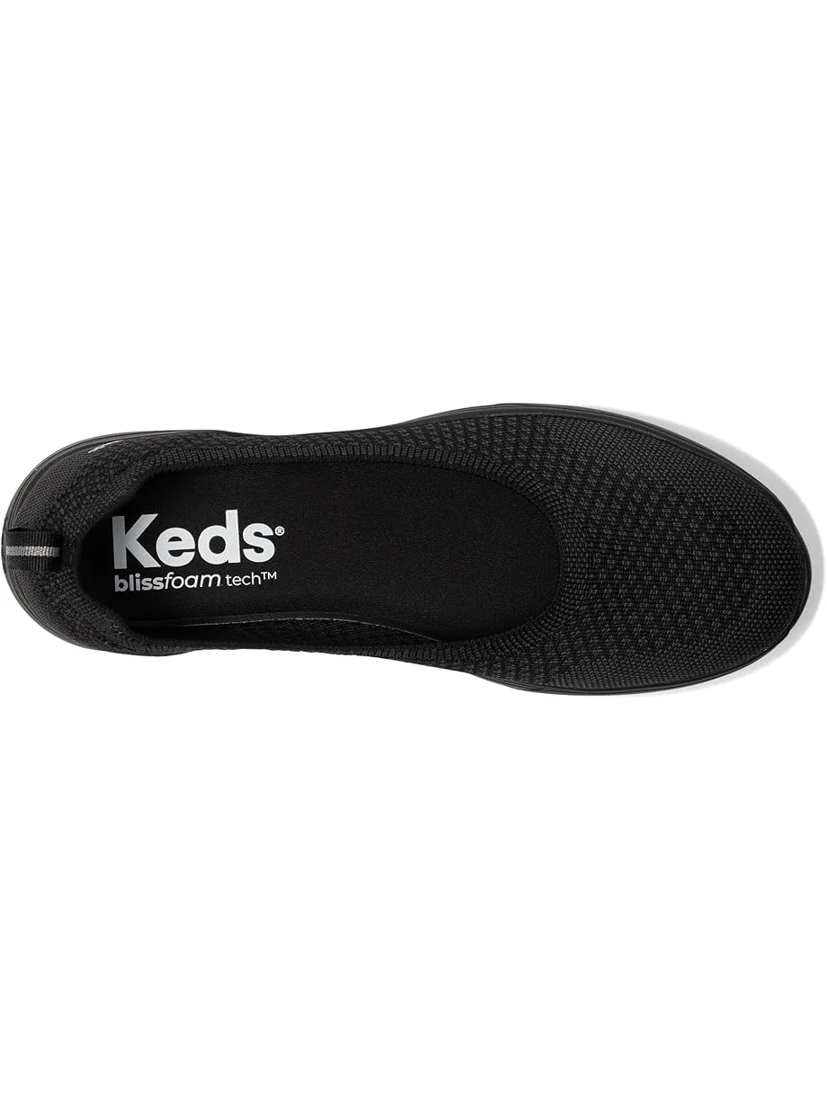 Балетки Keds BlissWalk Skimmer — изображение 2 из 7, черный/черный