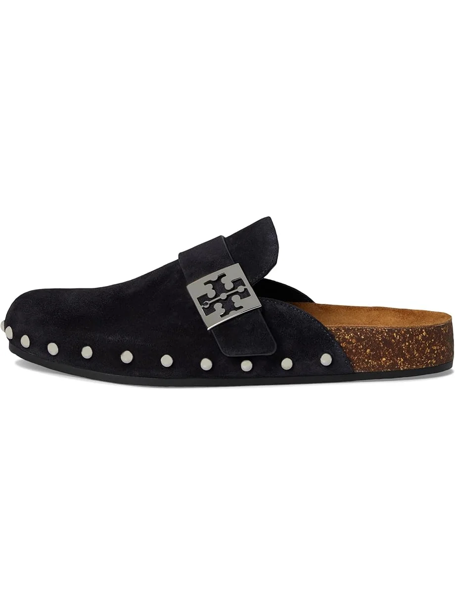 Балетки Tory Burch Mellow Stud Mule — изображение 4 из 7, темно-синий/серебристый