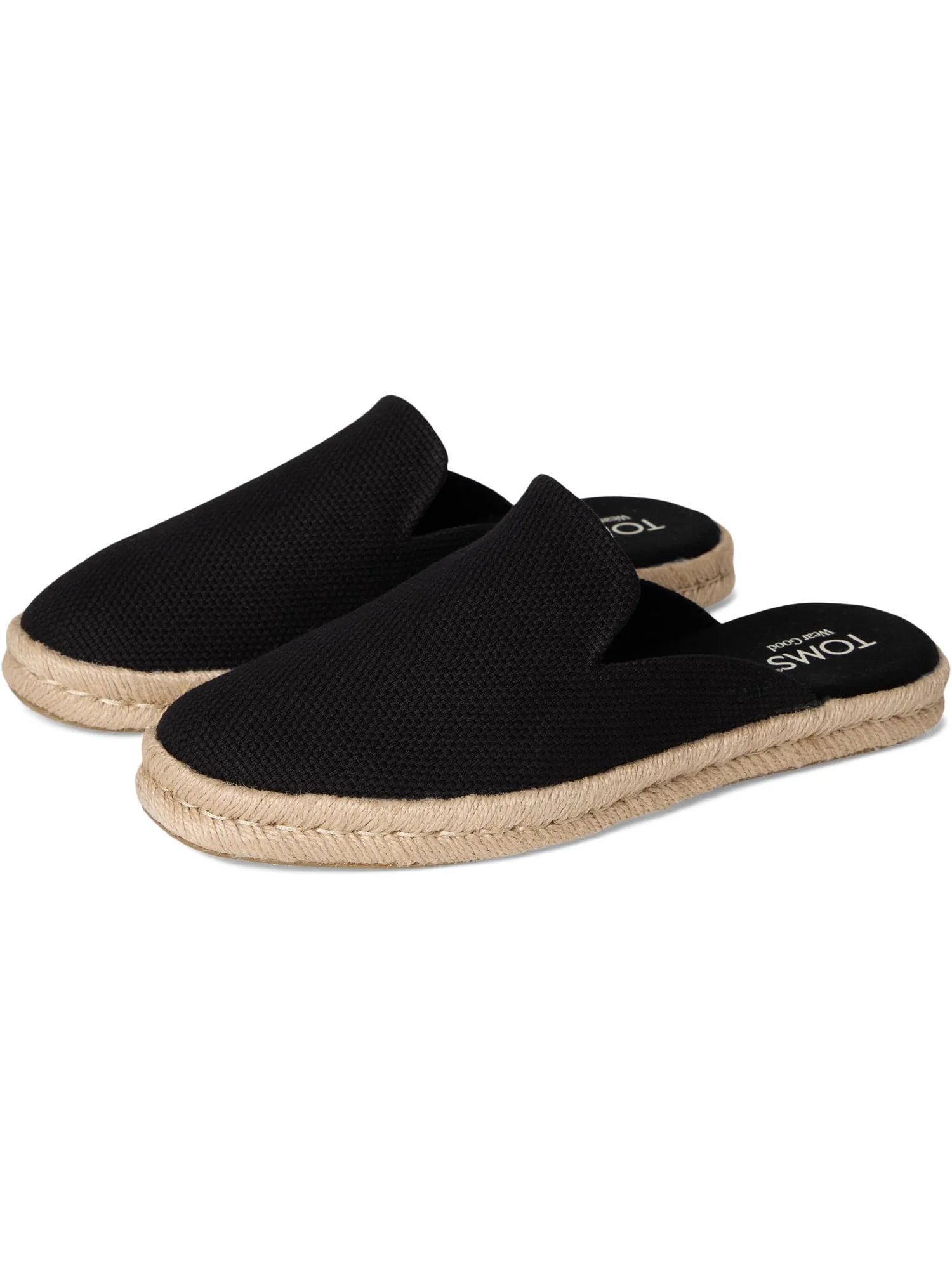 Балетки TOMS Women's Santiago Mule — изображение 1 из 7, черный