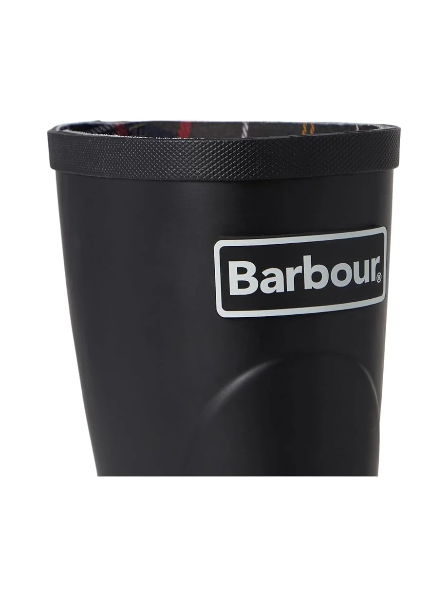 Женские резиновые ботинки Barbour Banbury Welly с логотипом — изображение 2 из 7, черный