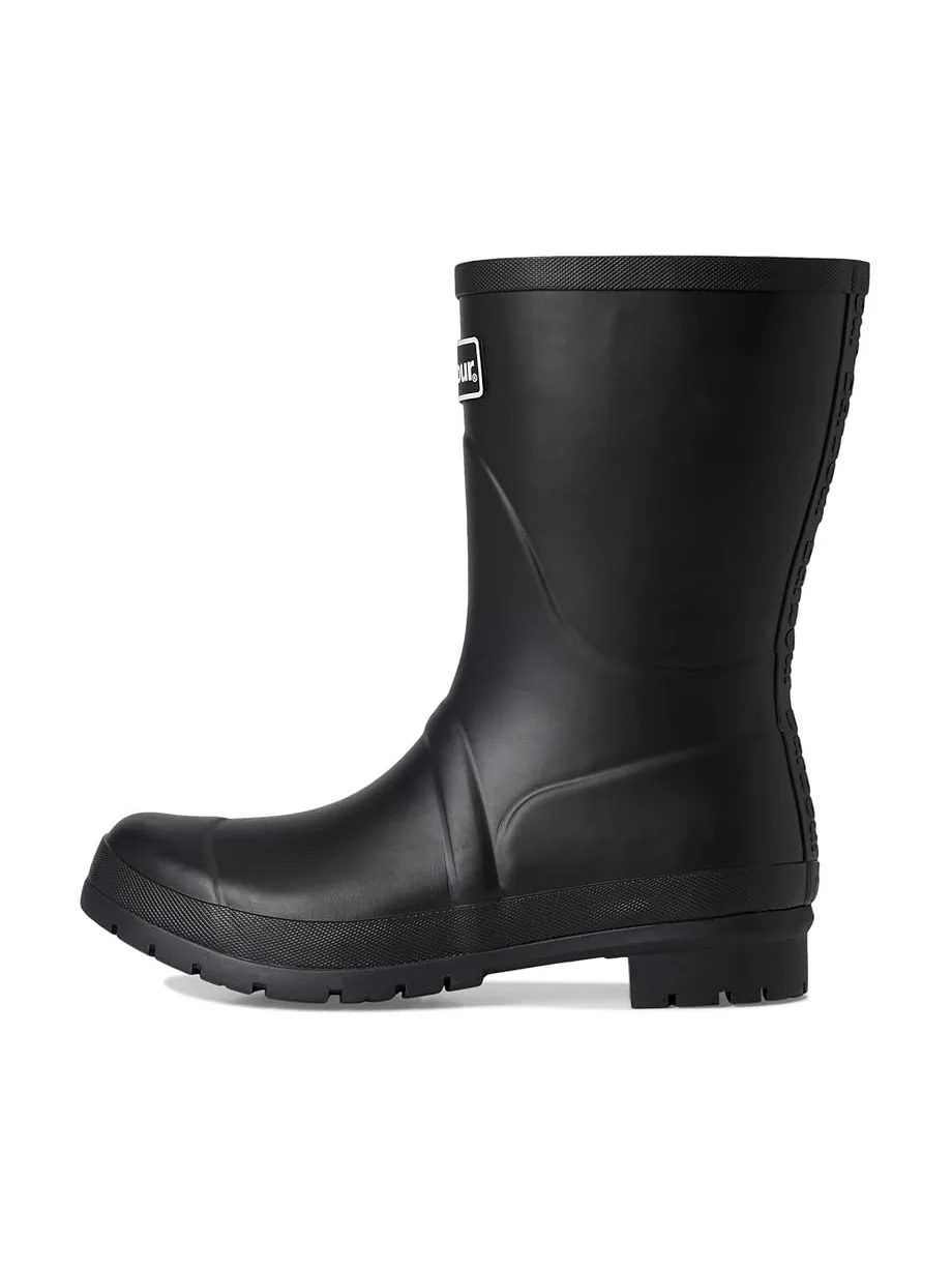 Женские резиновые ботинки Barbour Banbury Welly с логотипом — изображение 4 из 7, черный