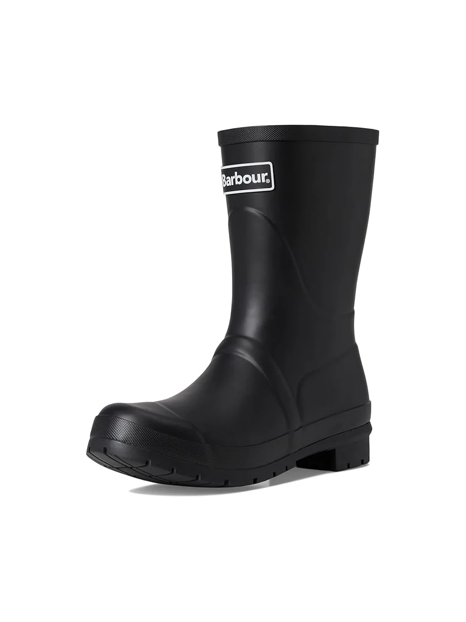 Женские резиновые ботинки Barbour Banbury Welly с логотипом — изображение 7 из 7, черный