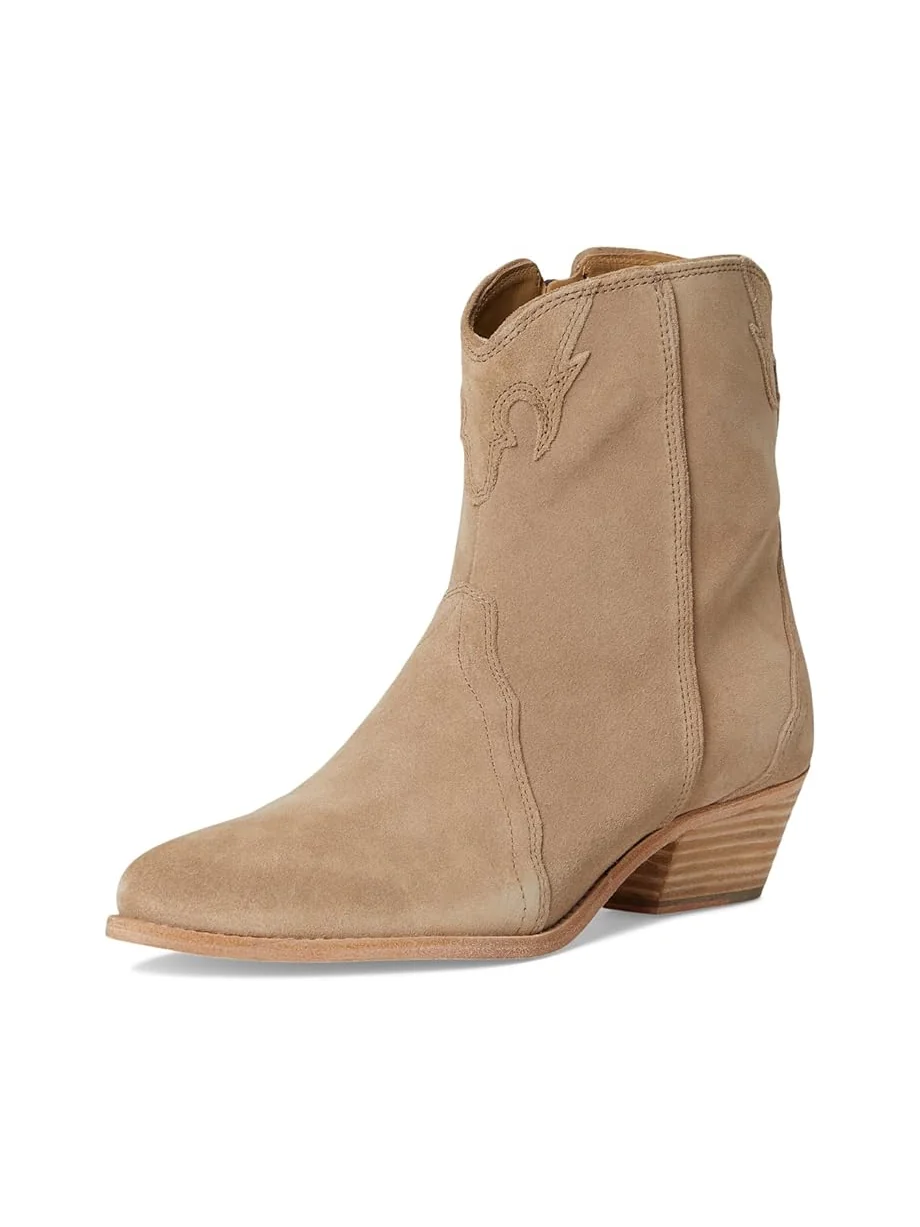 Ботинки Free People New Frontier Western Boot — изображение 7 из 7, бежевый